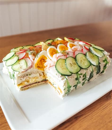 Napoleon smörgåstårta